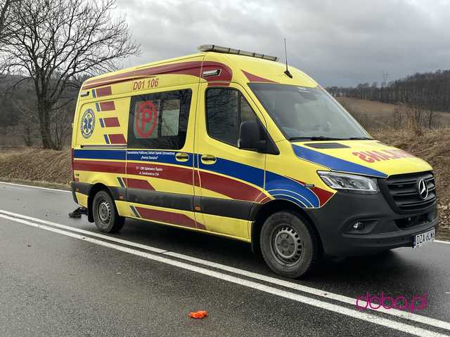 Poważny wypadek na drodze Piława Górna - Kluczowa
