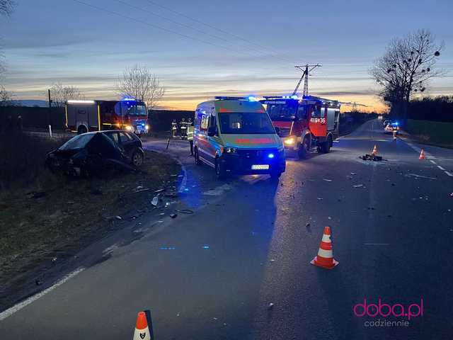 Wypadek na skrzyżowaniu