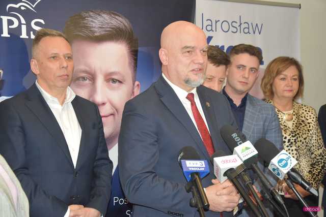 PiS konferencja w Dzierżoniowie