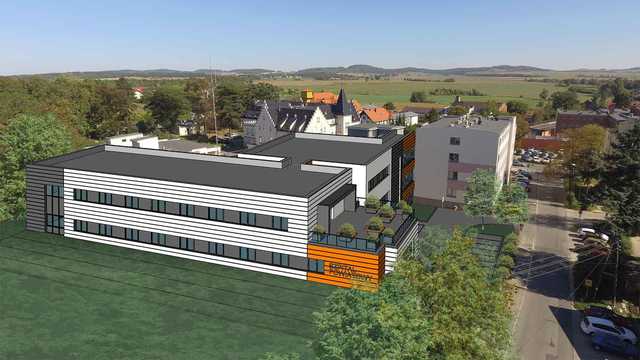 Nowe 3-kondygnacyjne skrzydło Szpitala Powiatowego w Dzierżoniowie