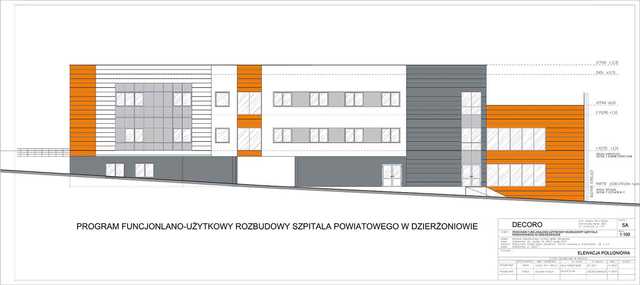 Nowe 3-kondygnacyjne skrzydło Szpitala Powiatowego w Dzierżoniowie