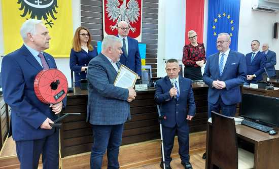 Mariusz Tomczyk odebrał Tytuł Honorowy Ambasador Powiatu Dzierżoniowskiego