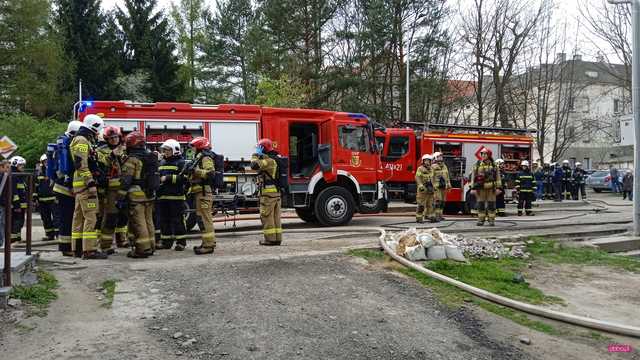Pożar w Piławie Górnej