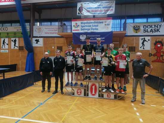 Mistrzostwa Dolnego Śląska w tenisie stołowym kadetów i juniorów