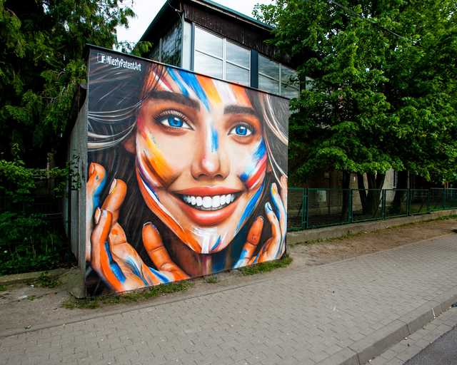 Roman Mrozowski mural