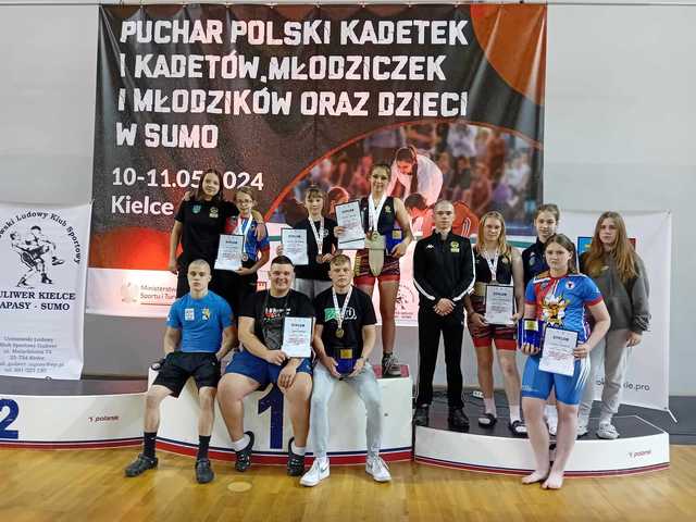 Emila Rosińska wygrała Puchar Polski a Oliwia Międła wywalczyła brązowy medal w Pucharze Polski Młodziczek w sumo