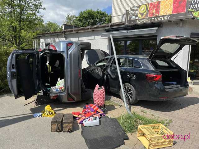 Poważny wypadek w Dzierżoniowie przy ul. Złotej