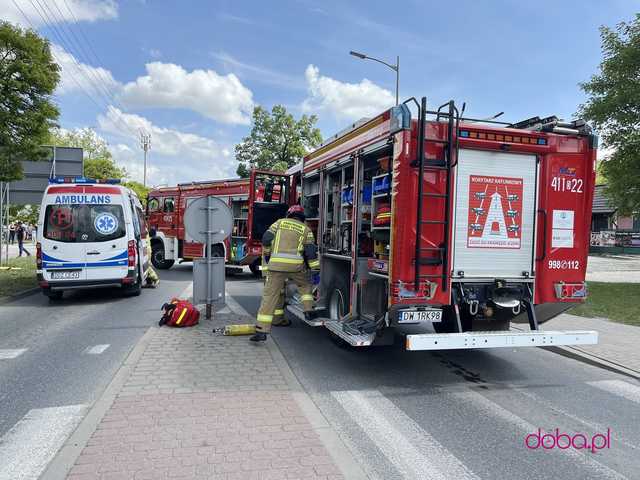 Poważny wypadek w Dzierżoniowie przy ul. Złotej