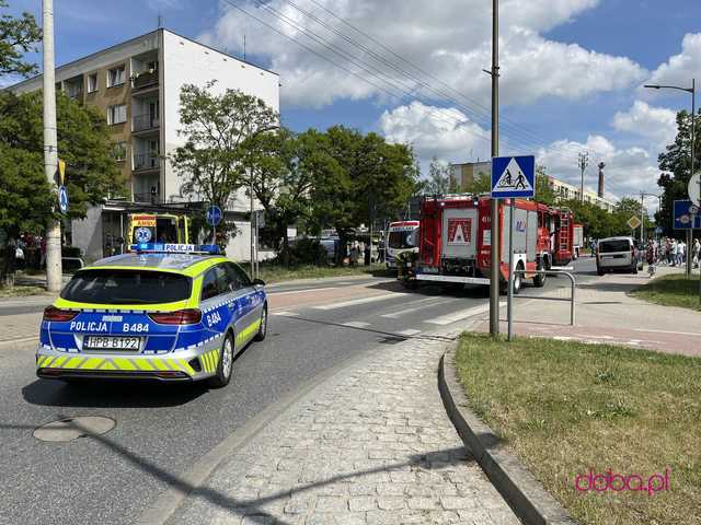 Poważny wypadek w Dzierżoniowie przy ul. Złotej