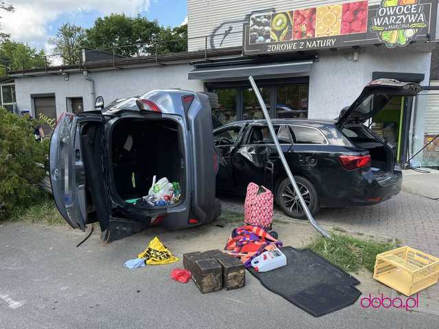 Poważny wypadek w Dzierżoniowie przy ul. Złotej