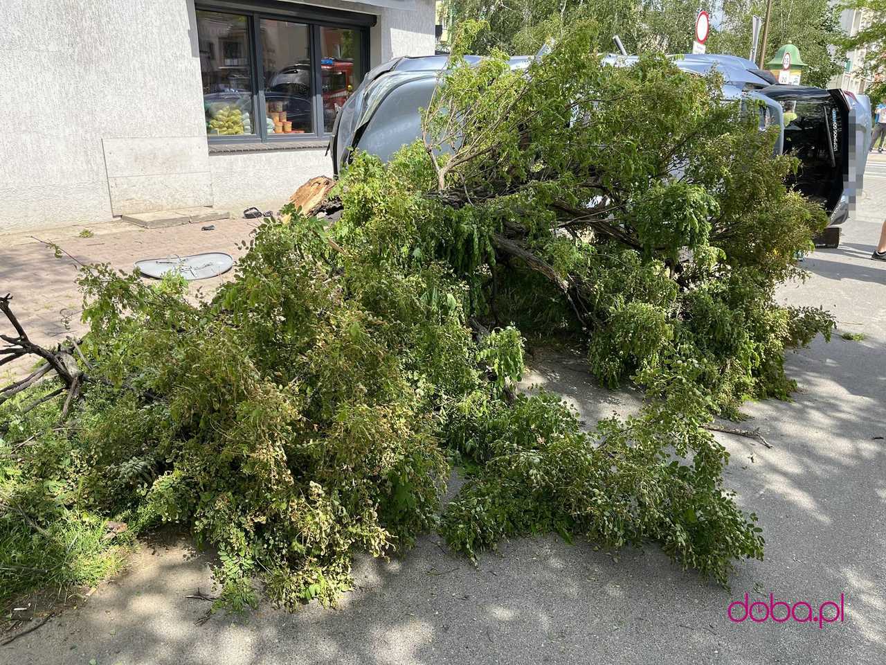 Poważny wypadek w Dzierżoniowie przy ul. Złotej