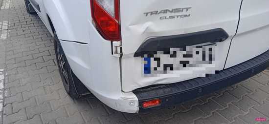 Zderzenie volkswagena z fordem