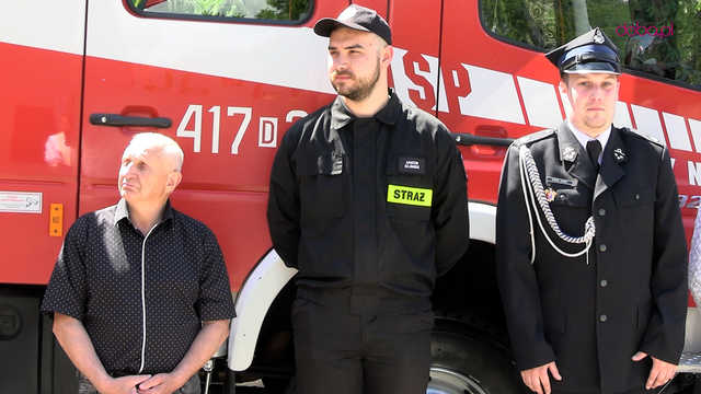 OSP Tuszyn ma nowy wóz bojowy