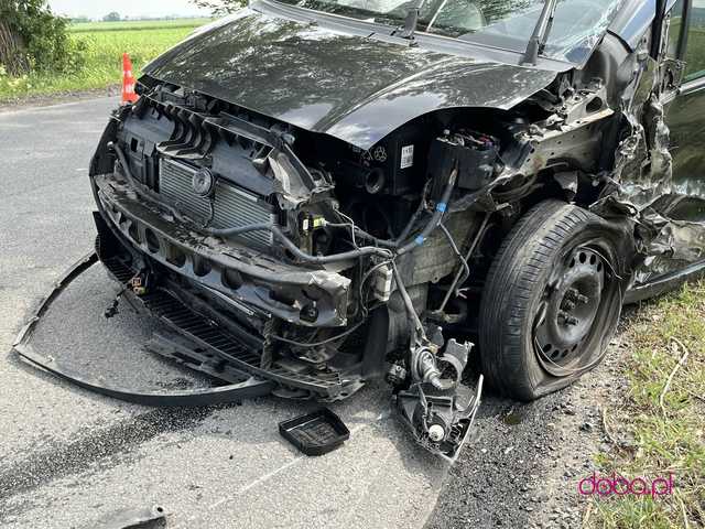 Zderzenie toyoty z porsche przed Stachowicami