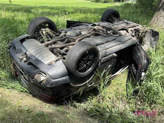 Zderzenie toyoty z porsche przed Stachowicami