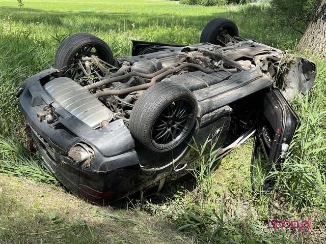Zderzenie toyoty z porsche przed Stachowicami