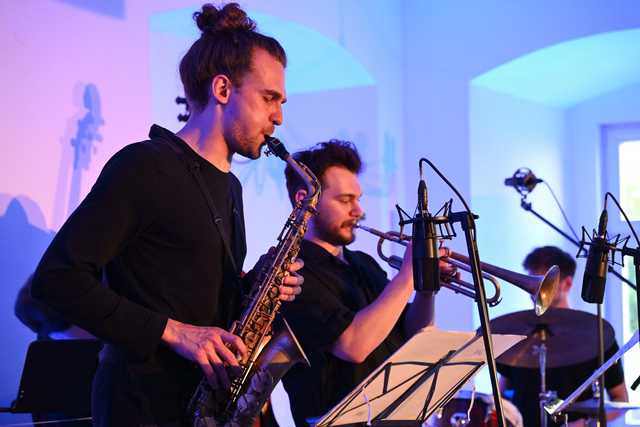 Michał Aftyka Quintet w pałacu w Kiełczynie