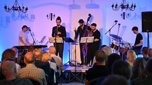 Michał Aftyka Quintet w pałacu w Kiełczynie