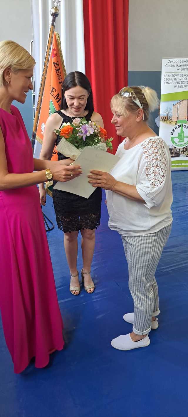Zakończenie roku szkolnego w Zespole Szkół Cechu Rzemiosł Różnych w Bielawie