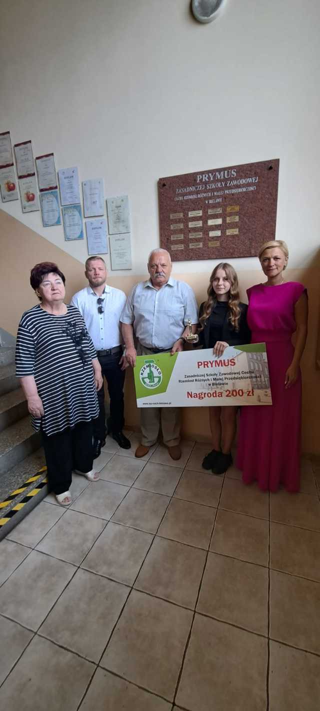 Zakończenie roku szkolnego w Zespole Szkół Cechu Rzemiosł Różnych w Bielawie