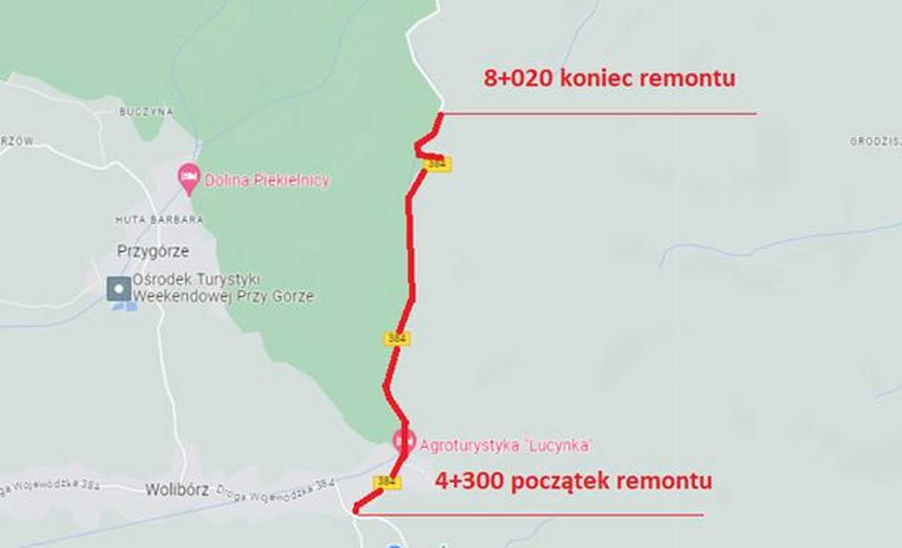 Kierowcy wściekli na zarządce drogi wojewódzkiej nr 384 