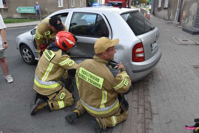 Kolizja w Pieszycach