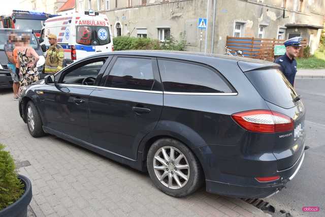 Kolizja w Pieszycach
