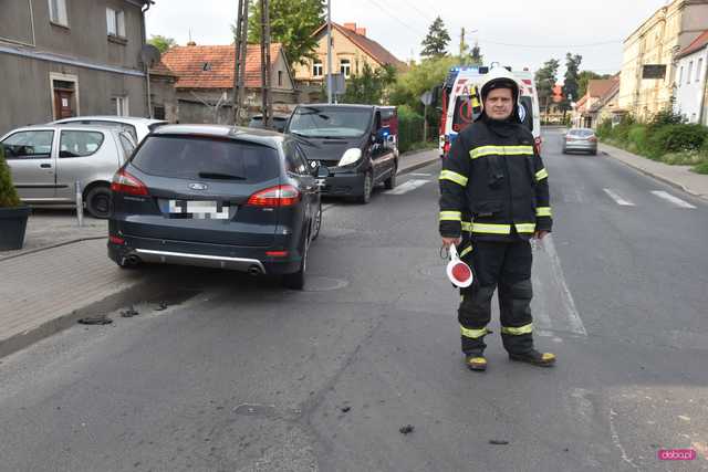 Kolizja w Pieszycach