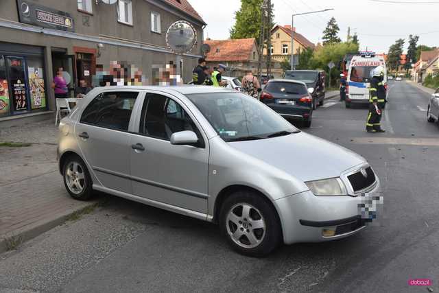Kolizja w Pieszycach