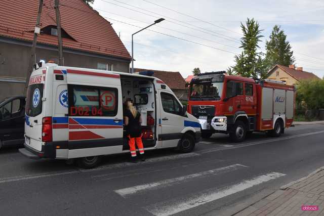 Kolizja w Pieszycach