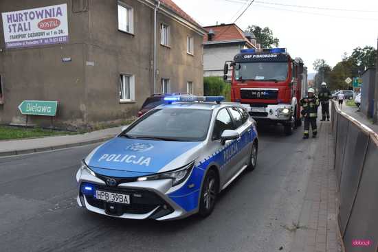 Kolizja w Pieszycach