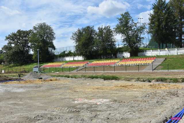 Burmistrz Niemczy o modernizacji stadionu miejskiego