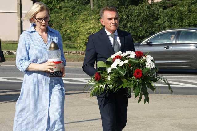 80. rocznica wybuchu Powstania Warszawskiego - uroczystości w Łagiewnikach