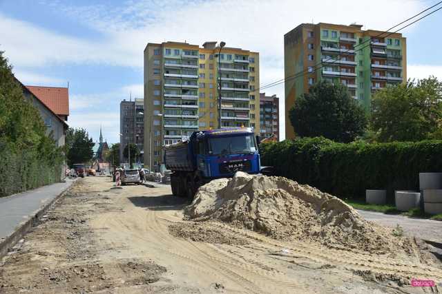 Jak przebiega remont ul. Żeromskiego w Bielawie?
