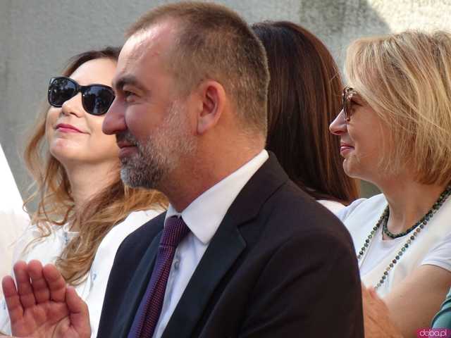 Rozpoczęcie roku szkolnego w 1 Liceum Ogólnokształcącym w Dzierżoniowie