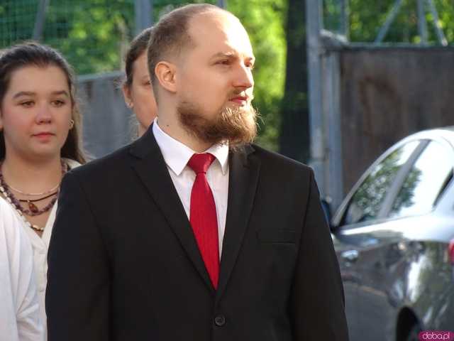 Rozpoczęcie roku szkolnego w 1 Liceum Ogólnokształcącym w Dzierżoniowie