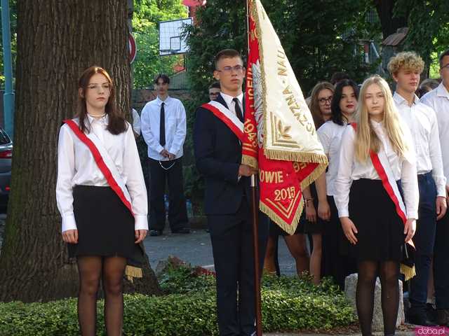 Rozpoczęcie roku szkolnego w 1 Liceum Ogólnokształcącym w Dzierżoniowie