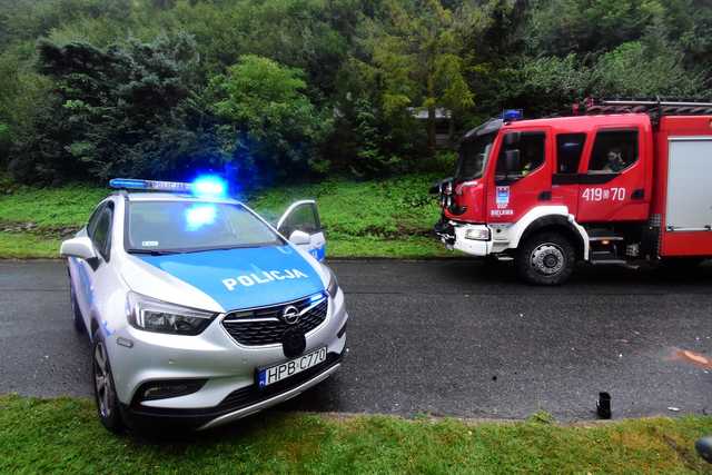 Dachował fordem na Nowobielawskiej