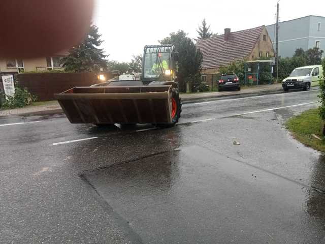 Piława Dolna pod wodą