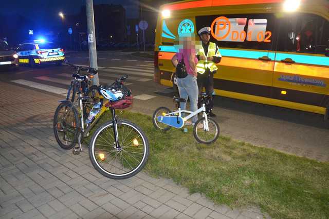Potrącenie dziecka na rowerze w Bielawie