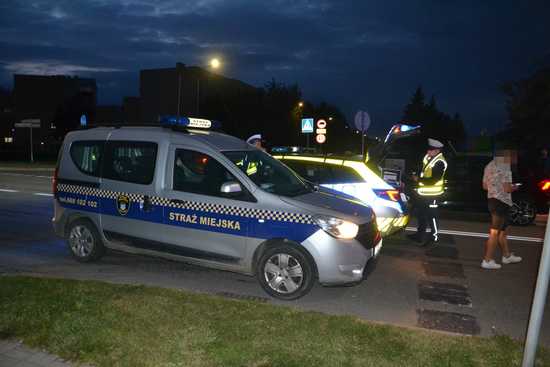 Potrącenie dziecka na rowerze w Bielawie