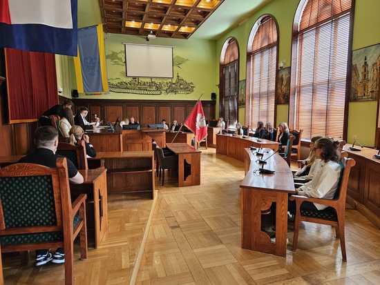 Obrady Młodzieżowej Rady Miasta Dzierżoniowa