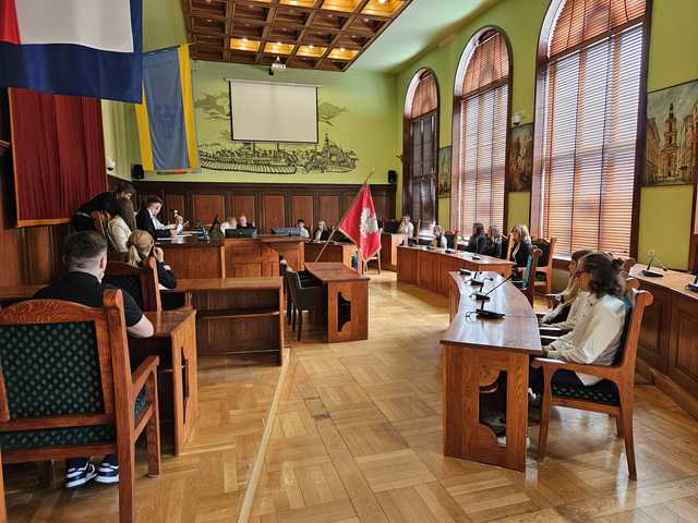 Obrady Młodzieżowej Rady Miasta Dzierżoniowa