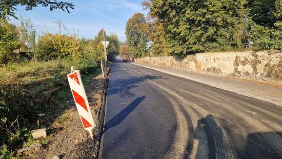 Łagiewniki. Trwają prace na ulicy Łowieckiej w Łagiewnikach