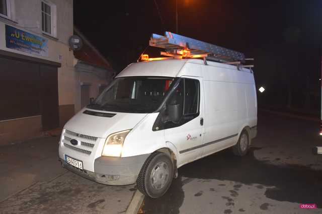 Pożar piekarni w Bielawie