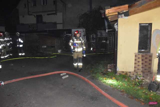 Pożar piekarni w Bielawie