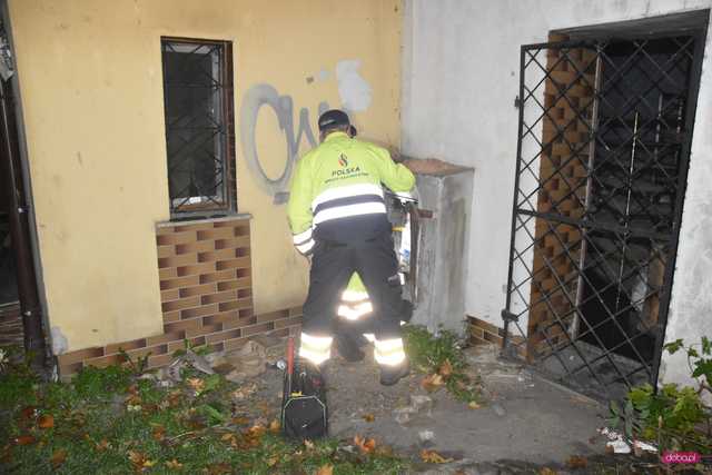 Pożar piekarni w Bielawie