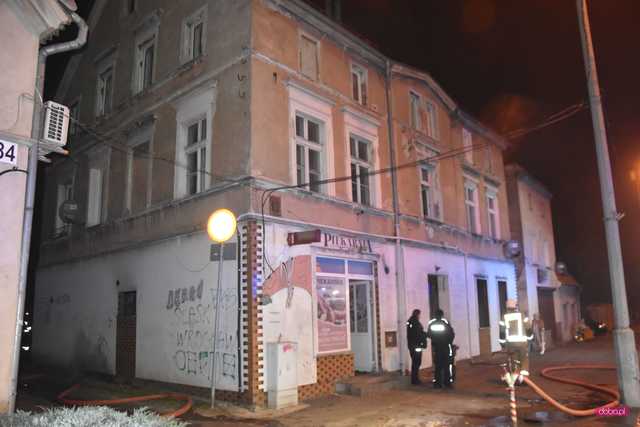 Pożar piekarni w Bielawie