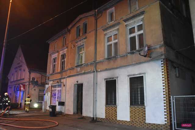 Pożar piekarni w Bielawie