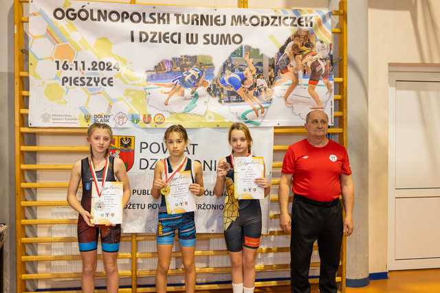 Ogólnopolski Turniej Młodziczek i Dzieci w sumo w Pieszycach